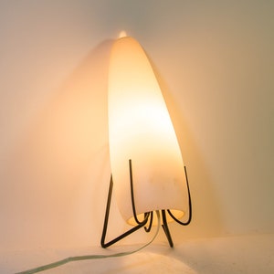 Pendant Lamp by Louis Kalff ビンテージ ランプ 北欧 stoop | Pendant Lamp by Louis Kalff in Wood and Glass