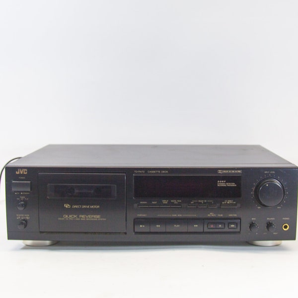 JVC Kassettendeck | TD-R472 | Auto-Reverse | Vintage 90er Jahre