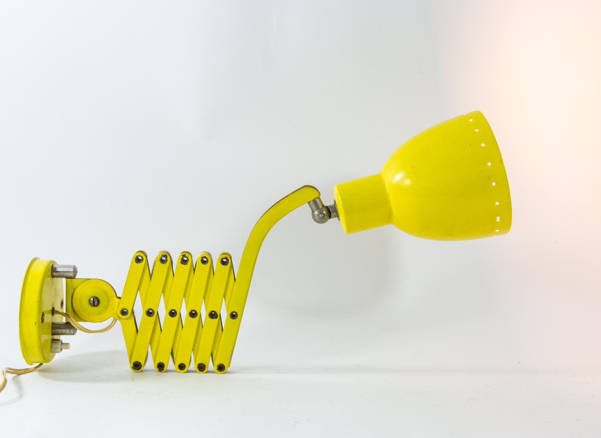 Midcentury Scissor Lamp | Hala | Bright Yellow | Vintage 60's - Etsy