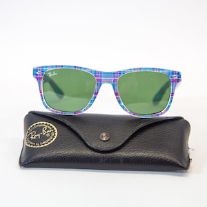 Ray Ban Wayfarer | RB2140 | Plaid print | Original case