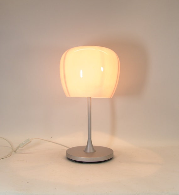 フロアスタンド 70s OLD IKEA Handmade Glas Shade Rump Postmodern Table Lamp | Vintage IKEA | Model Althorn