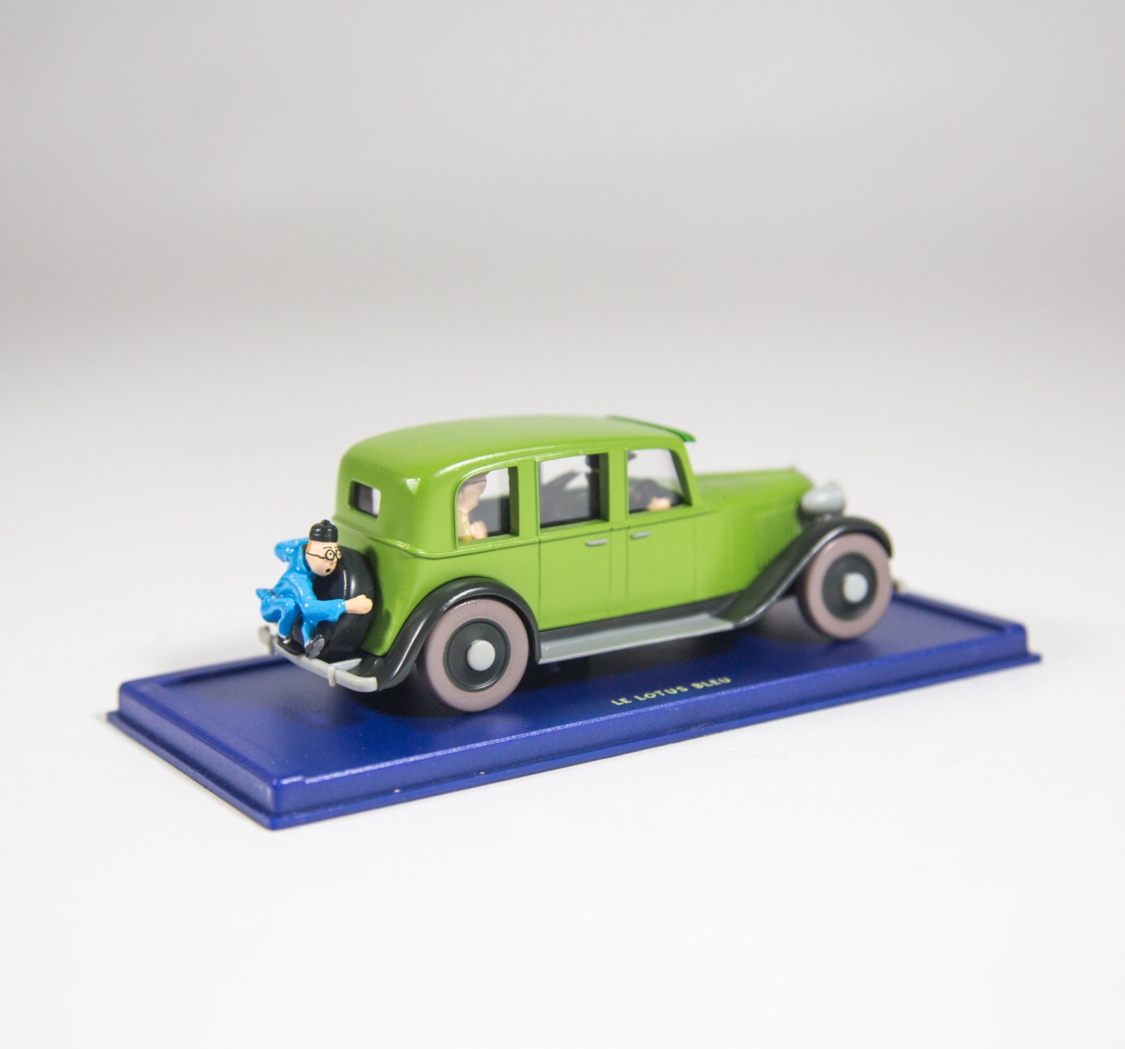 Tintin Car Model | 1/43 | Mitsuhirato' Green Limo | the Blue Lotus