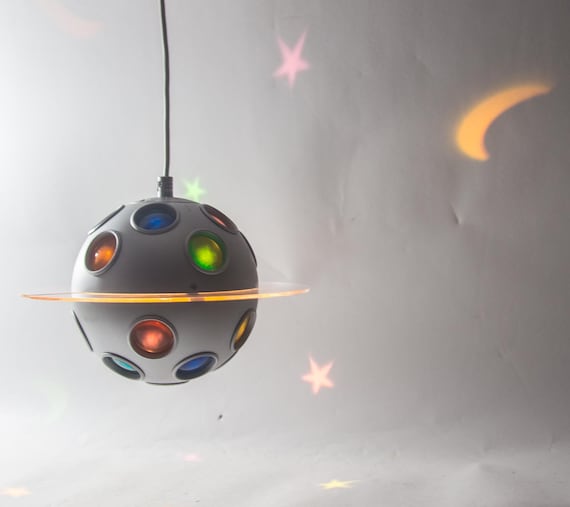 IKEA Blimp | Vintage Ceiling Lamp | Galaxy Projection | 80's