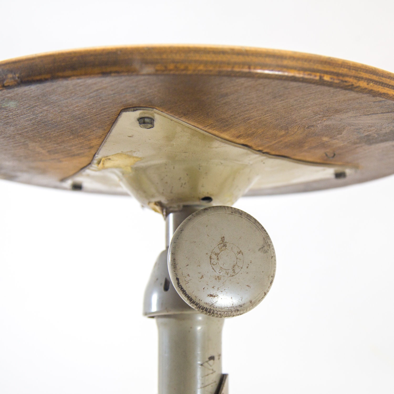 Friso Kramer for Ahrend De Cirkel | Industrial Stool | Adjustable