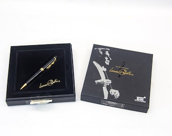 Montblanc ballpoint | Meisterstück | Limited Edition | Leonard Bernstein | Boxed and unused | Vintage 90's