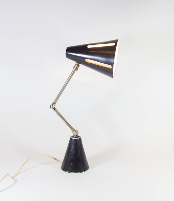 Midcentury modern table lamp | Hala Zonneserie (Sun Series) | Model 7 | Vintage 60's