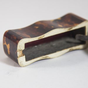 Antique cigar case tortoiseshell Early 19th century image 7