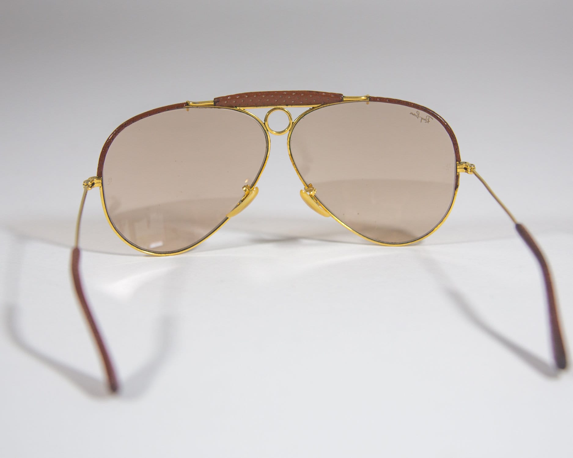 レイバン レザーシューター |ライトブラウンレザー |写真用