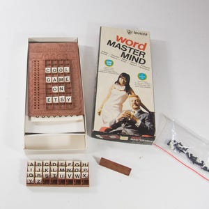 Master Mind Word Edition | board game | Vintage 70&#39;s