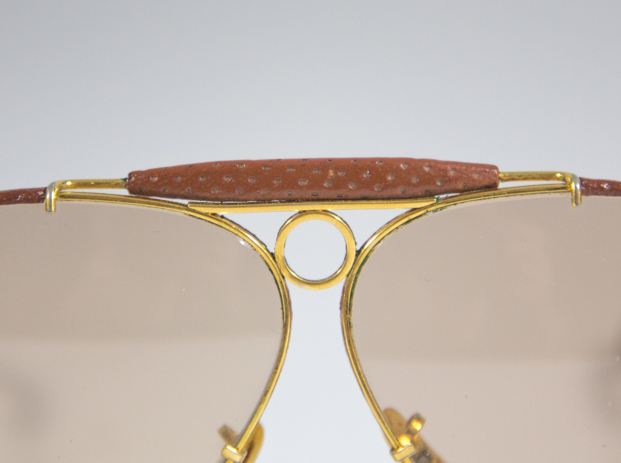 レイバン レザーシューター |ライトブラウンレザー |写真用