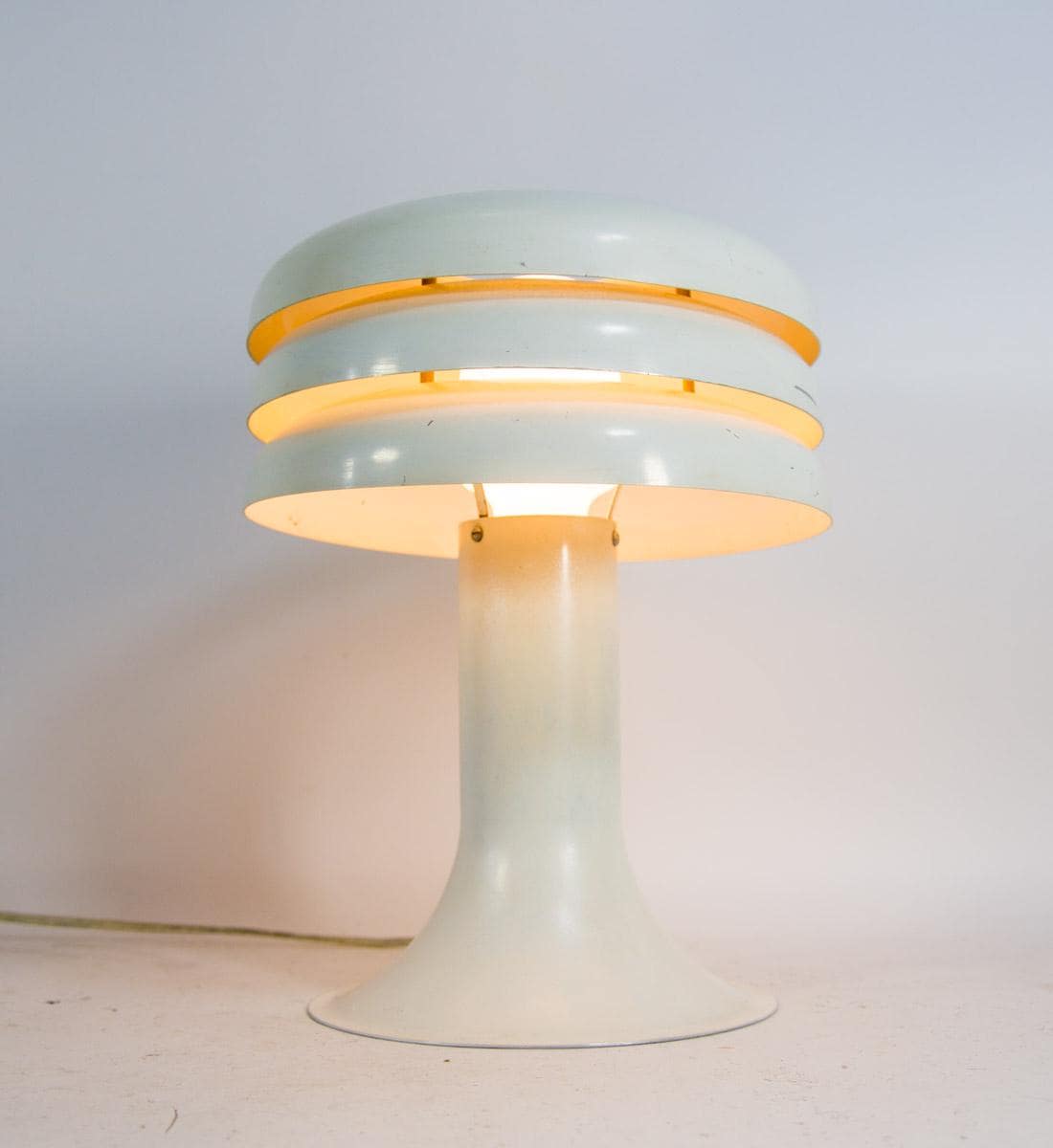 Midcentury Table Lamp | Model BN25 | Yellow | Hans-agne Jakobsson