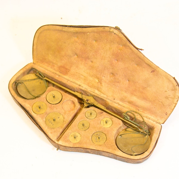 Antique Hand Held Scale Etsy