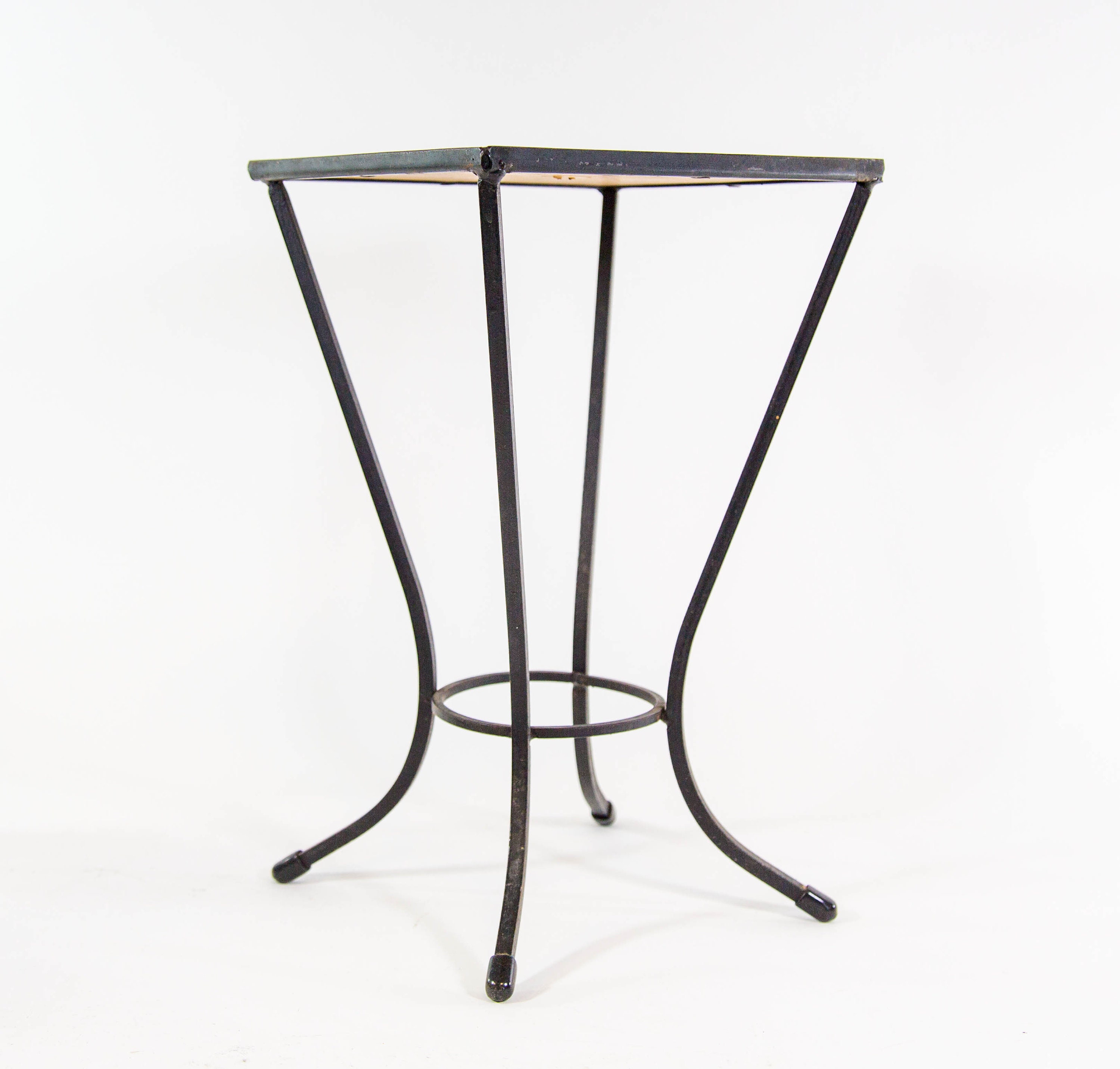 Midcentury Side Table Plant Stand Mosaique Vintage Etsy