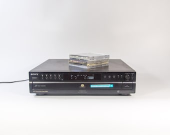 Sony CD-spelare | 5 CD-växlare | SCD-C595 | vintage 90-tal