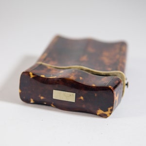 Antique cigar case tortoiseshell Early 19th century image 2