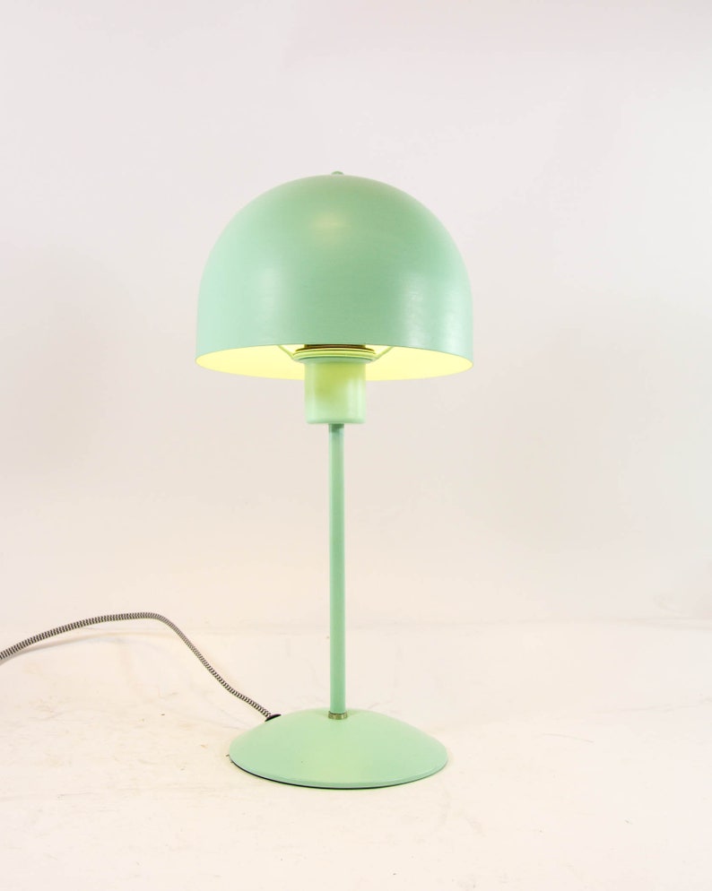 Large mushroom lamp Going Green Dutch design vintage 80's image 6
