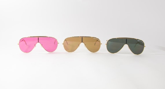 Ray Ban Wings | Light Brown Single Lense | Bausch & Lomb | MINT