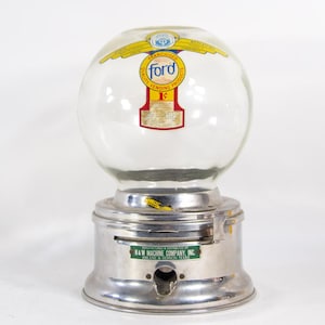 Antique Ford Gumball Machine - Etsy