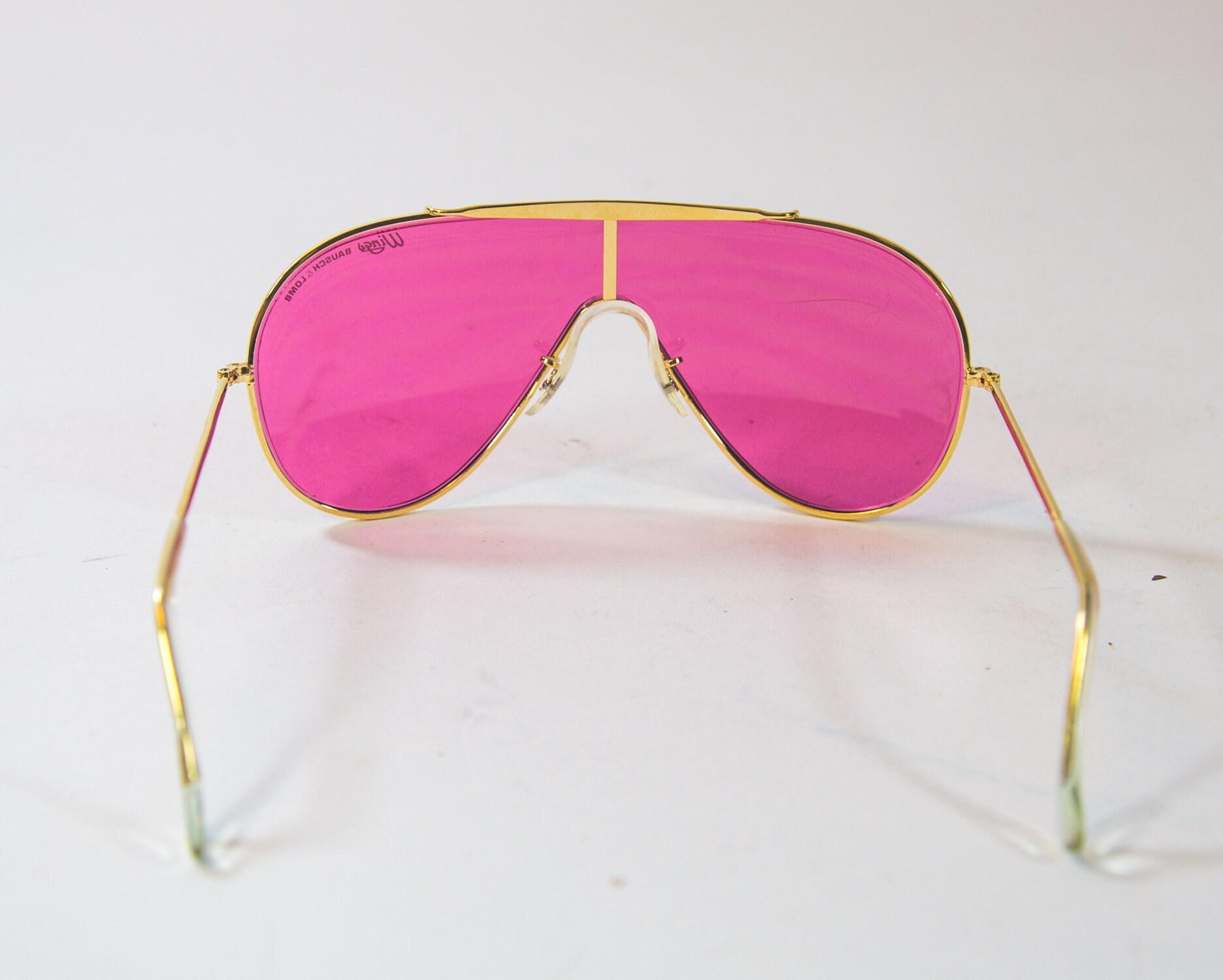 Ray Ban Wings | Pink Single Lense | Bausch & Lomb | MINT Ray Ban Wings | Pink Single Lense | Bausch & Lomb | MINT