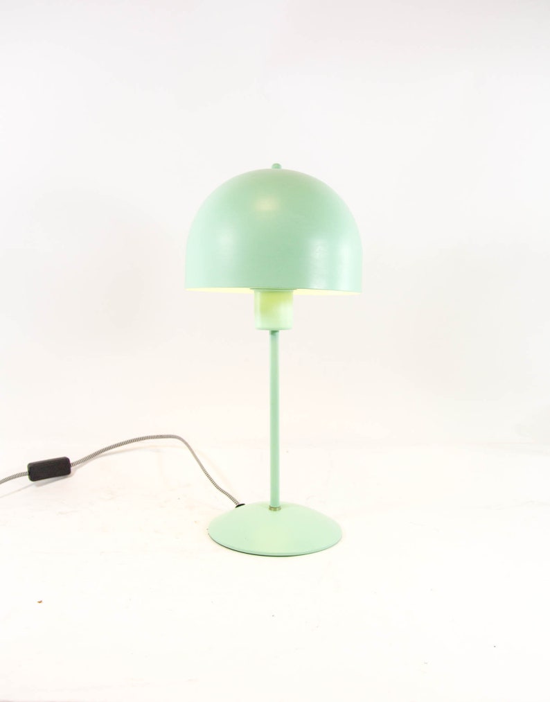 Large mushroom lamp Going Green Dutch design vintage 80's image 1