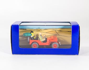 Tintin Car Model | 1/43 | Willys Jeep | Land of Black Gold