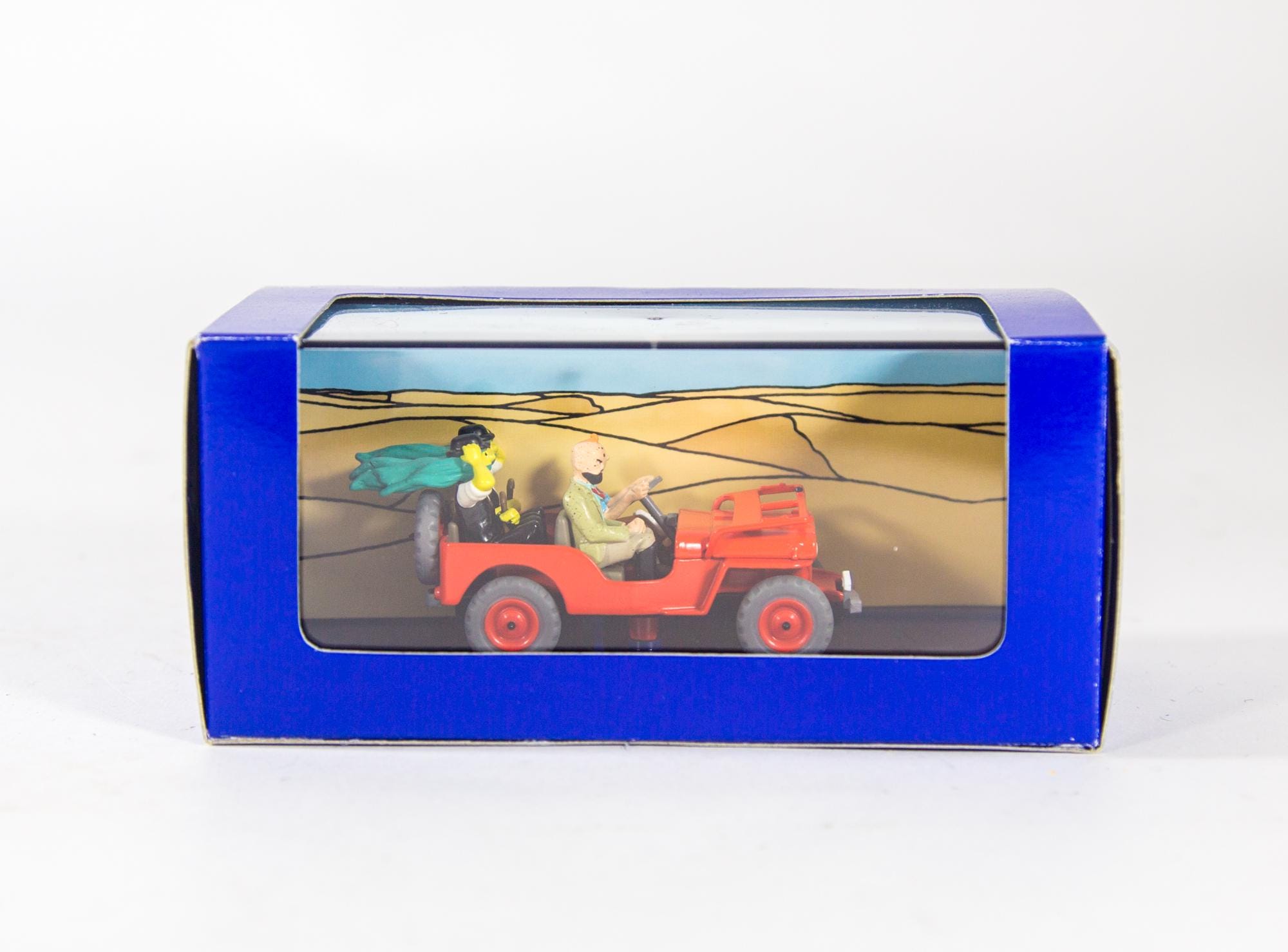Tintin Car Model | 1/43 | Willys Jeep | Land of Black Gold