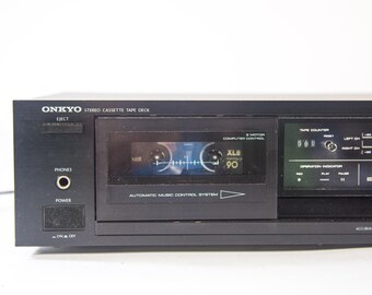 Onkyo Cassette Deck | TA-2130 | Vintage 80's - Etsy
