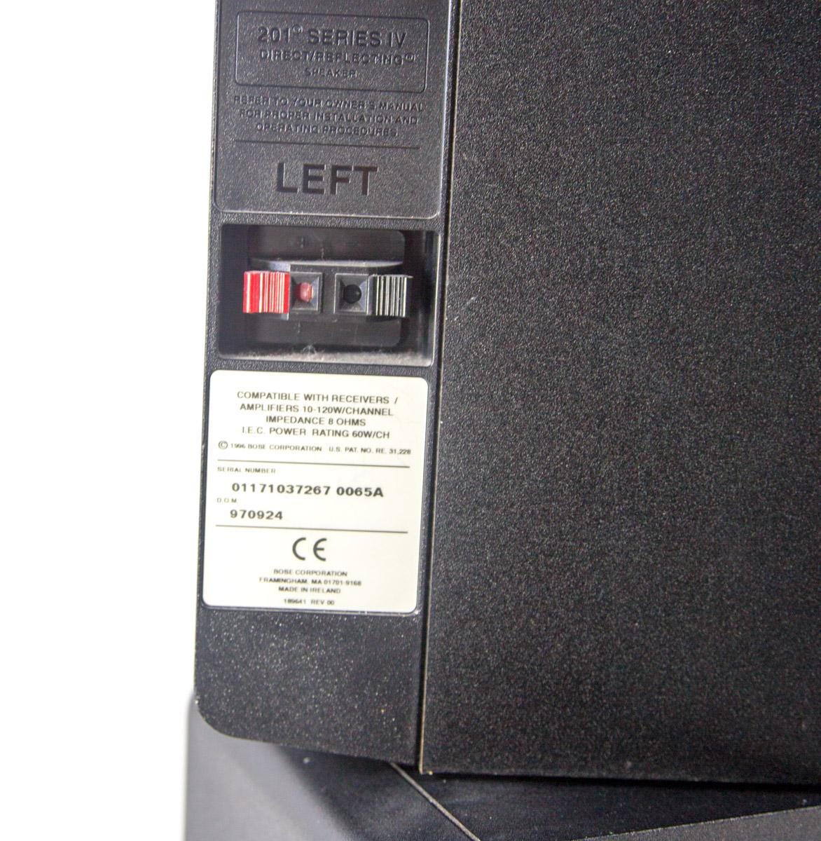 Buy BOSE 201 Speakers | Series IV | SET of 2 | Vintage Audio