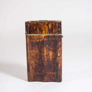 Antique cigar case tortoiseshell Early 19th century image 3