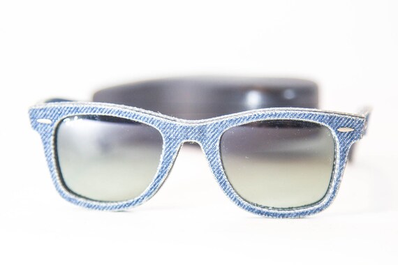 denim ray bans