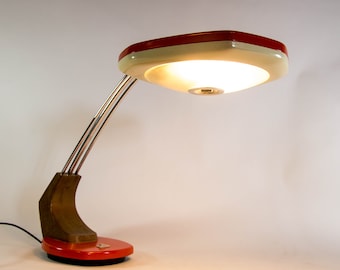 Midcentury modern desk lamp | Fase Madrid | Model Falux | Vintage 60's