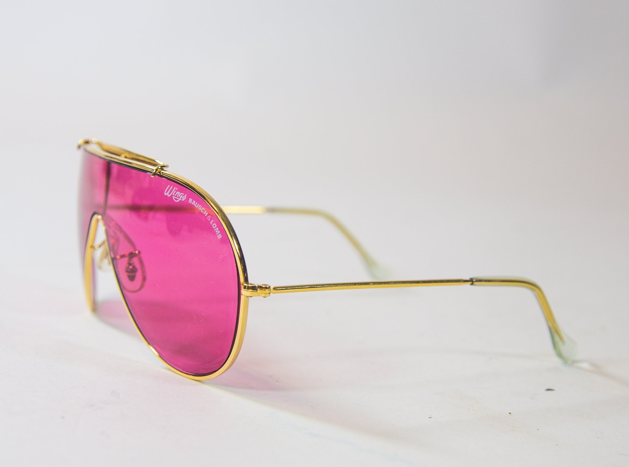 Ray Ban Wings | Pink Single Lense | Bausch & Lomb | MINT Ray Ban Wings | Pink Single Lense | Bausch & Lomb | MINT