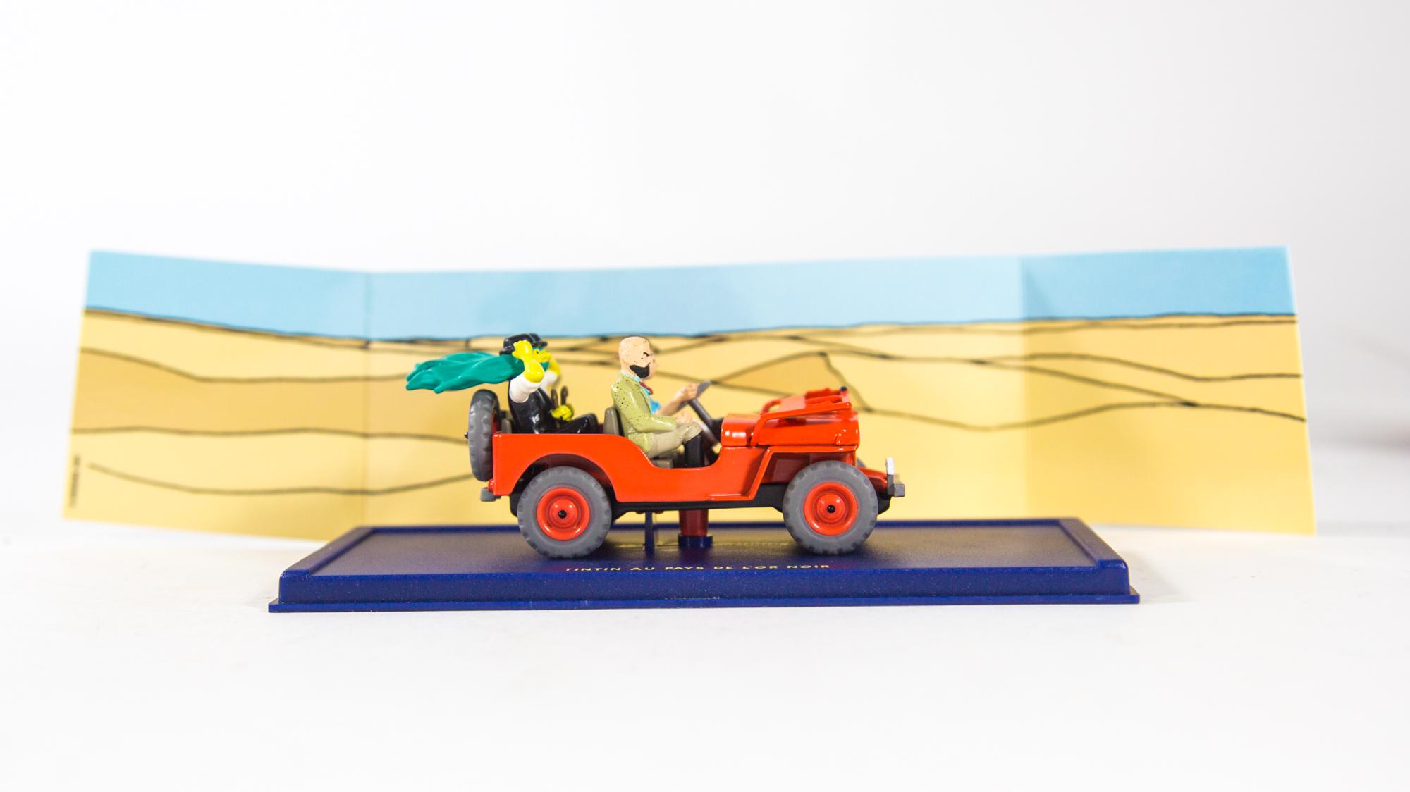 Tintin Car Model | 1/43 | Willys Jeep | Land of Black Gold