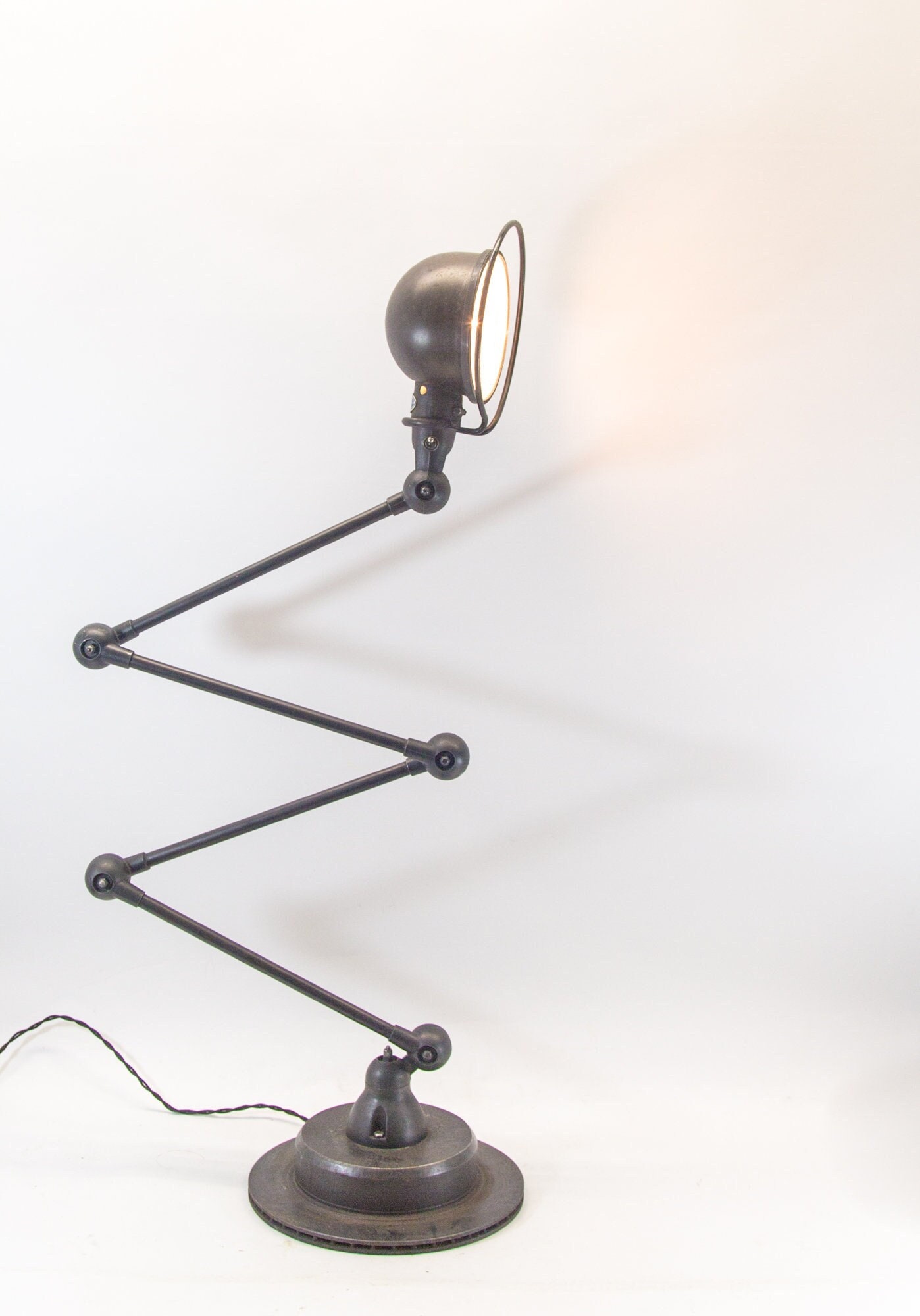 Jieldé Floor Lamp | Industrial Design 4 Arms | Max. 160 Cm Jieldé Floor Lamp | Industrial Design 4 Arms | Max. 160 Cm