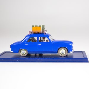 TinTin car model | 1/43 | Peugeot 403 | The Castafiore Emerald | Original box and certificate | Atlas Edition
