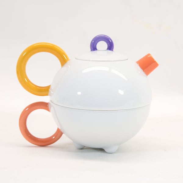 Tea for One teapot | Matteo Thun | Arzberg ceramics| vintage 80's