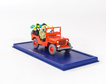 Tintin Car Model | 1/43 | Willys Jeep | Land of Black Gold