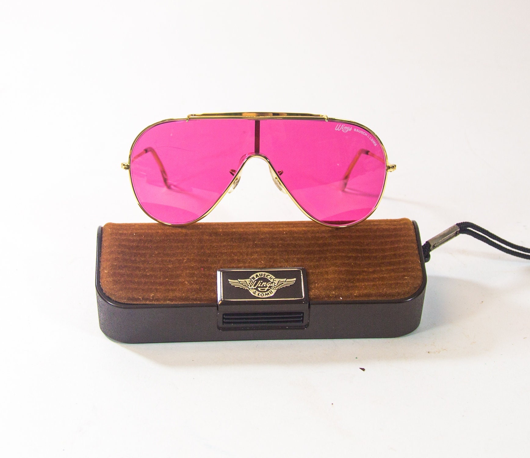 Ray Ban Wings | Pink Single Lense | Bausch & Lomb | MINT Ray Ban Wings | Pink Single Lense | Bausch & Lomb | MINT