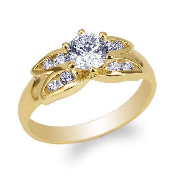 JamesJenny Womens 14K White Gold Butterfly Shaped Band Ring Size 4-10 JamesJenny Womens 14K White Gold Butterfly Shaped Band Ring Size 4-10