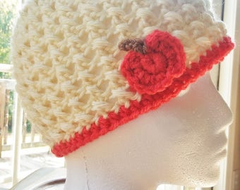 Cute as a Punkin' Crochet Beanie