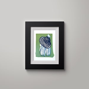 Bird Hat Silkscreen Print - Limited Edition