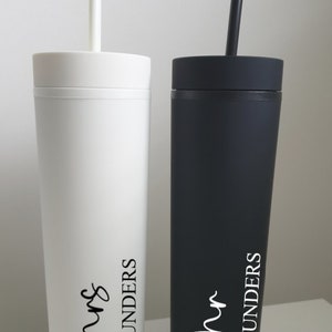 Personalised Tumbler, 16oz Tumbler with Straw, Bridesmaid Gift, Bridesmaid Proposal Box Gift, Maid of Honour Gift, Bridal Party Gift