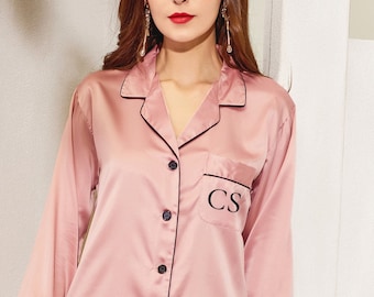 Pijama Personalizado, Pijama Regalo De Cumpleaños, Pijama De Boda, Regalos De Dama De Honor, Pijama De Despedida De Soltera, Pijama De Novia