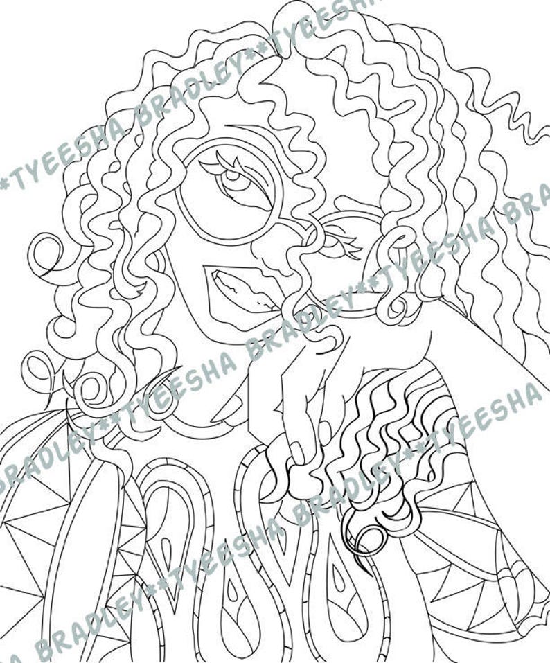 Instant Download Printable Single JPG Format Adult Coloring | Etsy