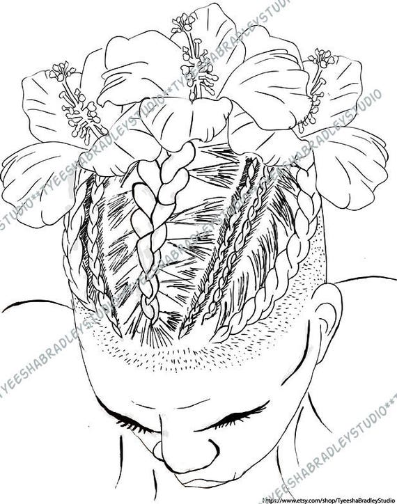5800 Natural Hair Coloring Book Free Images 5800 Natural Hair Coloring Book Free Images
