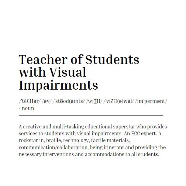 Visual Impairment Etsy