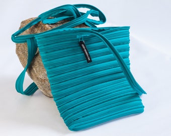 bag only, turquoise zipper, Montreal, ethical gift, wife, daughter Ziiip Design handmade