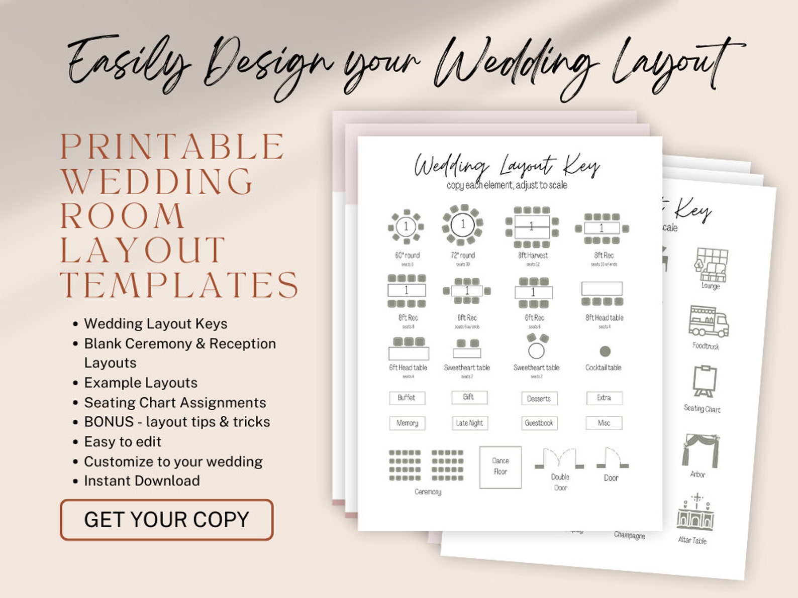 Wedding Room Layout Canva Templates Wedding Ceremony & Reception