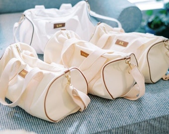 Personalized Duffle Bag Bridesmaid Gifts Duffle Bag Monogrammed Weekender Bags Bridesmaids, Bridesmaid Bag Personalized, Women Duffle Bag