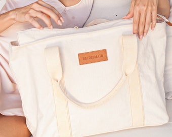 Personalized Beach Bag Tote Bags Custom Large Beach Tote Bags with Names Bridesmaid Gift Bag Tote